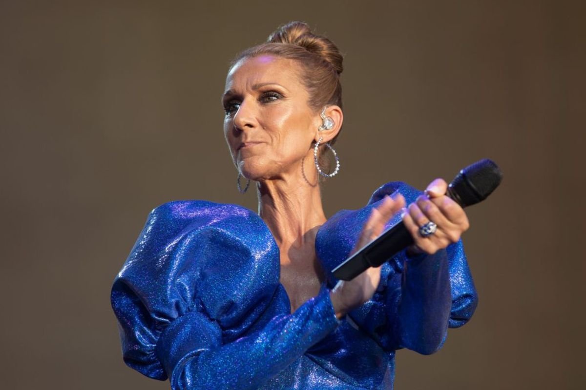 Céline Dion C est dur de vivre au la chanteuse fait une