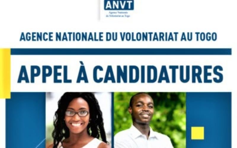 Togo : L’ANVT recrute plusieurs volontaires pour des missions en France ...